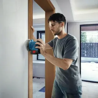 Акумулаторен ексцентършлайф BOSCH GEX 185-LI / 18V/ 4Ah