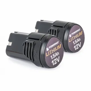 Акумулаторен винтоверт Powermat PM-WA-12V-1.5AT/ 12V/ 2x1.5Ah