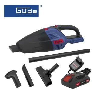 Мини прахосмукачка акумулаторна GUDE 58402 HSS/ 18V