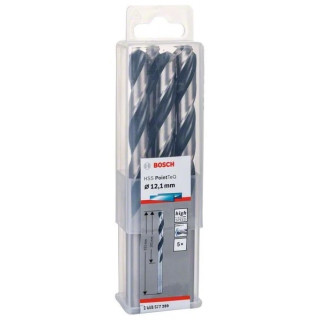 Свредло HSS за метал PoinTec 12.1 mm на Bosch комплект 5 бр.
