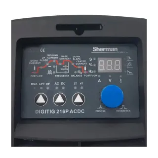 Комбиниран виг апарат SHERMAN DIGITIG 216P AC/DC 230 V