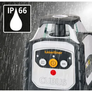 Ротационен лазерен нивелир Laserliner Cubus 110 S Set 150 cm