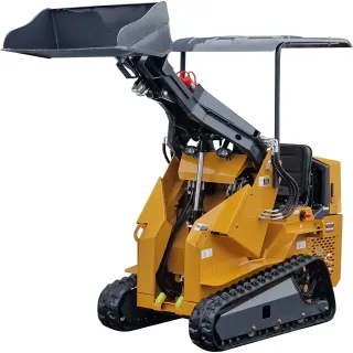 Мини верижен челен товарач STILER 13,5 к.с. 750 кг