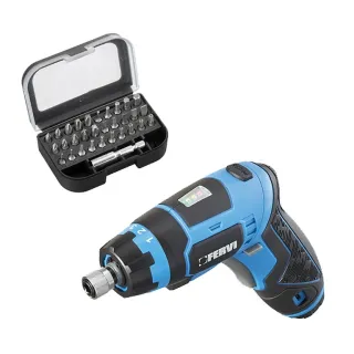 Акумулаторен винтоверт Fervi FB36CS3AS-15M/ 3.6 V/ 1.5 Ah 
