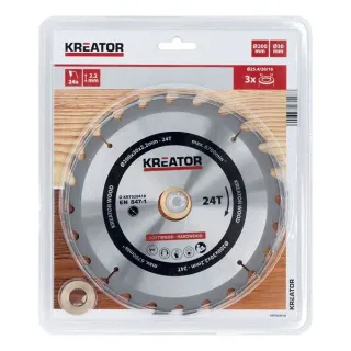 Диск за циркуляр KREATOR KRT020418/ 200 мм