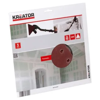 Комплект шкурки за шлайфане KREATOR KRT232504/ 5 бр.