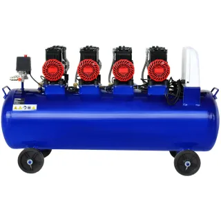 Безмаслен компресор KraftDele KD4095/ 230V/ 7kW/ 120л