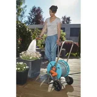 Комплект количка с маркуч Gardena AquaRoll M/ 20 м