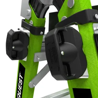 Професионална двураменна стълба Little Giant CONQUEST 4x4 M17 Fiberglass/ 150 кг