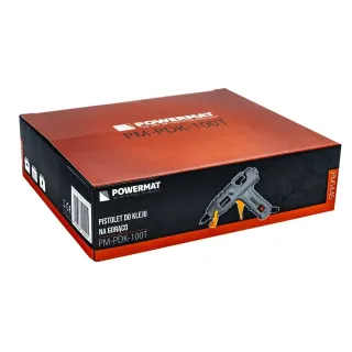 Пистолет за горещо лепене POWERMAT PM-PDK-100T/ 100W