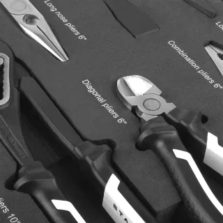 Комплект ръчни инструменти STAHLWERK 6820/ 11 бр.