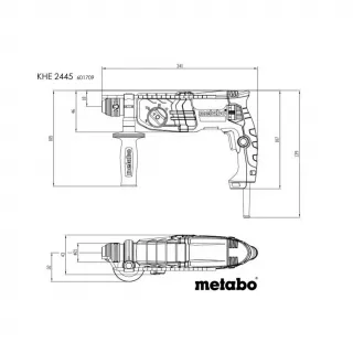 Перфоратор METABO KHE 2445 KOMBI/ 800W