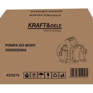 Градинска водна помпа KraftDele KD5274/ 1500W