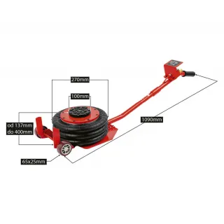 Пневматичен крик тип балон REDATS LS-220/ 3.5 т