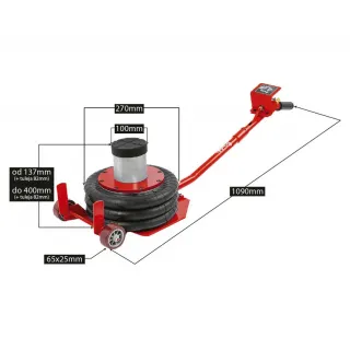 Пневматичен крик тип балон REDATS LS-230/ 3.5т