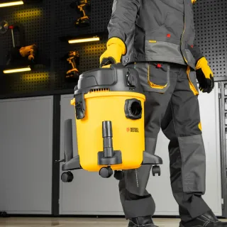 Прахосмукачка за сухо и мокро почистване Denzel RVC20/ 1400 W Прахосмукачка за сухо и мокро почистване Denzel RVC20/ 1400 W