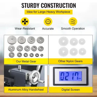 Струг за метал VEVOR JSMNCC8X16HHPJ001V2/ 1100W