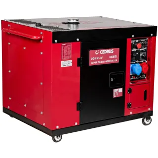 Дизелов генератор CEDRUS CEDDG8.5E-3F/ AVR/ 400V/8,5 kW/ 26л
