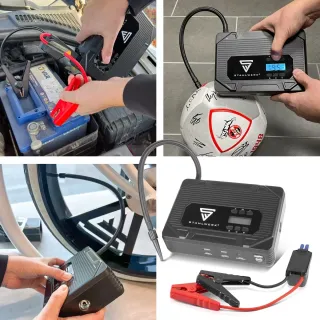 Многофункционално устройство 4 в 1 STAHLWERK PB-1400 ST/ 400A/ 14000 mAh