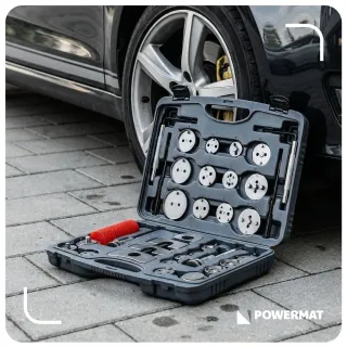 Комплект за прибиране на спирачни бутала POWERMAT PM-ZWT-35T/ 35 части Комплект за прибиране на спирачни бутала POWERMAT PM-ZWT-35T/ 35 части