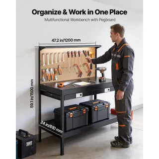 Работна маса VEVOR MW-WB0501/ 110 кг Работна маса VEVOR MW-WB0501/ 110 кг