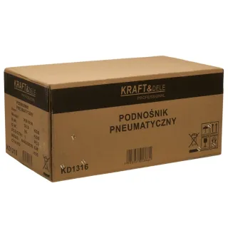 Хидравлично-пневматичен крик KraftDele KD1316/ 22т