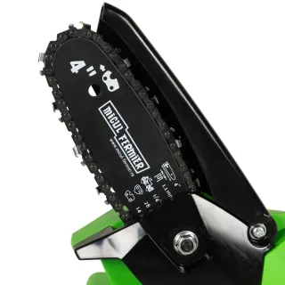 Акумулаторен мини верижен трион MICUL FERMIER MF-MX1007-G01/ 14.4 V/ 2Ah