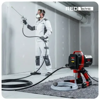 Безвъздушна машина за боядисване RED TECHNIC RTPDM0166/ 1200 W