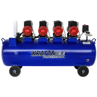Безмаслен компресор KraftDele KD4095/ 230V/ 7kW/ 120л