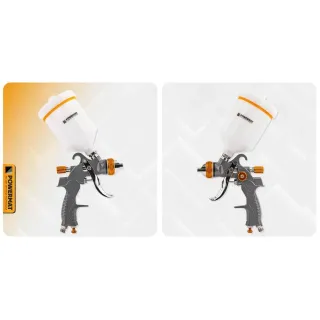 Пневматичен пистолет за боядисване с дюзи Powermat PM-PDM-170TZ/ 4 bar