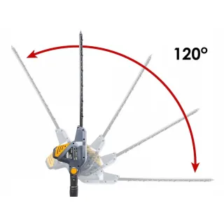 Електрически тример за жив плет POWERMAT PM-NEW-900S-T/ 900W