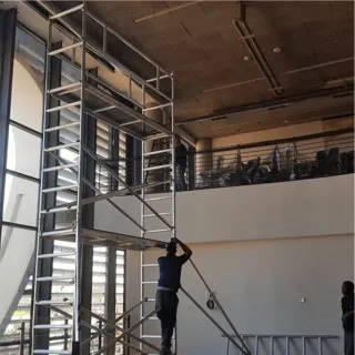 Професионално мобилно алуминиево скеле CONDOR ProTUBE S4/ 4,1 м