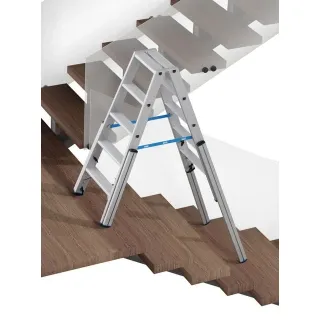 Двустранна телескопична стълба KRAUSE 134875 2x5