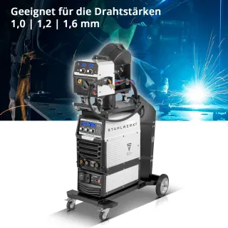 Заваръчен апарат STAHLWERK MIG MAG 400 Pro/ 400V/ 400A