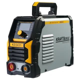 Инверторен заваръчен апарат KraftDele KD3431/ 340A Инверторен заваръчен апарат KraftDele KD3431/ 340A