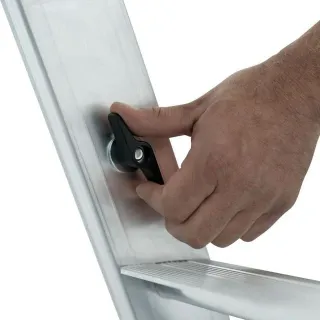 Двустранна телескопична стълба KRAUSE 134899 2x7