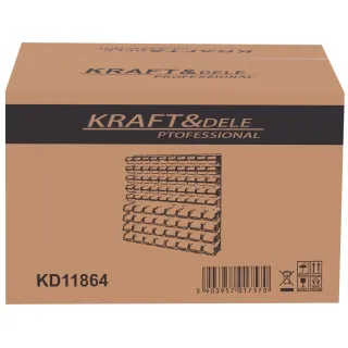 Стенен органайзер за инструменти KraftDele KD11864/ 78x78 см