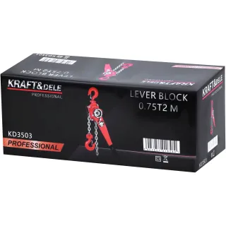 Ръчна лебедка KraftDele KD3503/ 750 кг