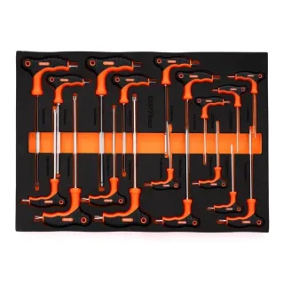 Количка с инструменти KraftDele KD1067/ 258 бр.