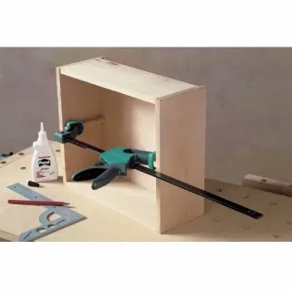 Дърводелска стяга с пластмасови челюсти WOLFCRAFT EHZ Easy 75 х 300 мм