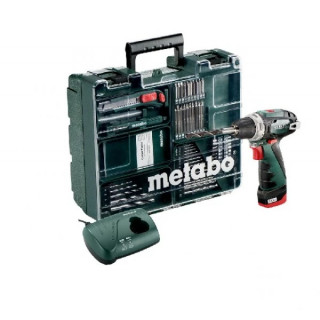 Акумулаторен винтоверт 10.8 V POWERMAXX BS Set Metabo 2 батерии