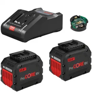 Стартов комплект Bosch 2x ProCORE18V 12.0Ah + GAL 18V-160 C