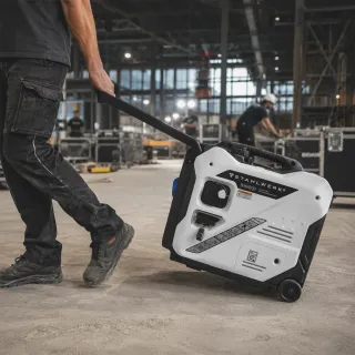 Бензинов инверторен генератор STAHLWERK IG-5500 ST / 5.5 kW/ 11 л Бензинов инверторен генератор STAHLWERK IG-5500 ST / 5.5 kW/ 11 л
