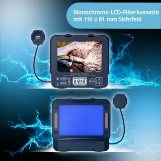 Автоматична заваръчна маска 3 в 1 STAHLWERK BOOSTER/ DIN 13 Автоматична заваръчна маска 3 в 1 STAHLWERK BOOSTER/ DIN 13