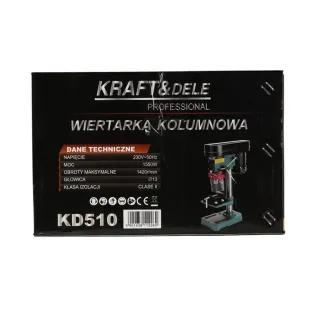 Колонна бормашина KraftDele KD510/ 1550W