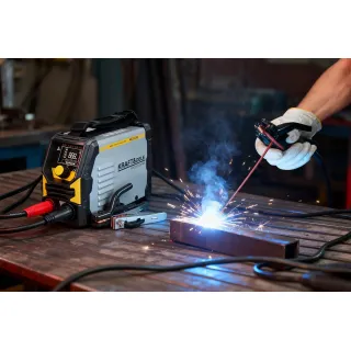 Инверторен заваръчен апарат KraftDele KD3430/ 330A Инверторен заваръчен апарат KraftDele KD3430/ 330A