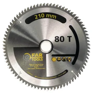 Диск за рязане на цветни метали FARTOOLS 210 x 25.4mm Диск за рязане на цветни метали FARTOOLS 210 x 25.4mm