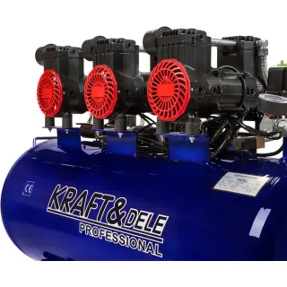 Безмаслен компресор KraftDele KD4094/ 6kW/ 400V/ 100л Безмаслен компресор KraftDele KD4094/ 6kW/ 400V/ 100л