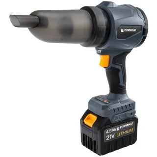 Акумулаторна духалка/прахосмукачка 2 в 1 Powermat PM-DA-21V-4.5AT/ 21V /4.5Ah Акумулаторна духалка/прахосмукачка 2 в 1 Powermat PM-DA-21V-4.5AT/ 21V /4.5Ah