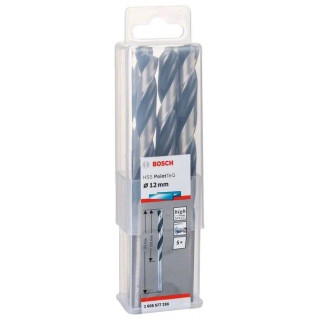 Свредло HSS за метал PoinTec 12.0 mm на Bosch комплект 5 бр. Свредло HSS за метал PoinTec 12.0 mm на Bosch комплект 5 бр.